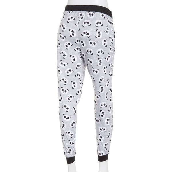 Womens Pillow Talk Panda Cozy Jogger Pajama Pants