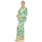 Plus Size White Mark Two Piece Wildflower Print Pajama Set - image 3
