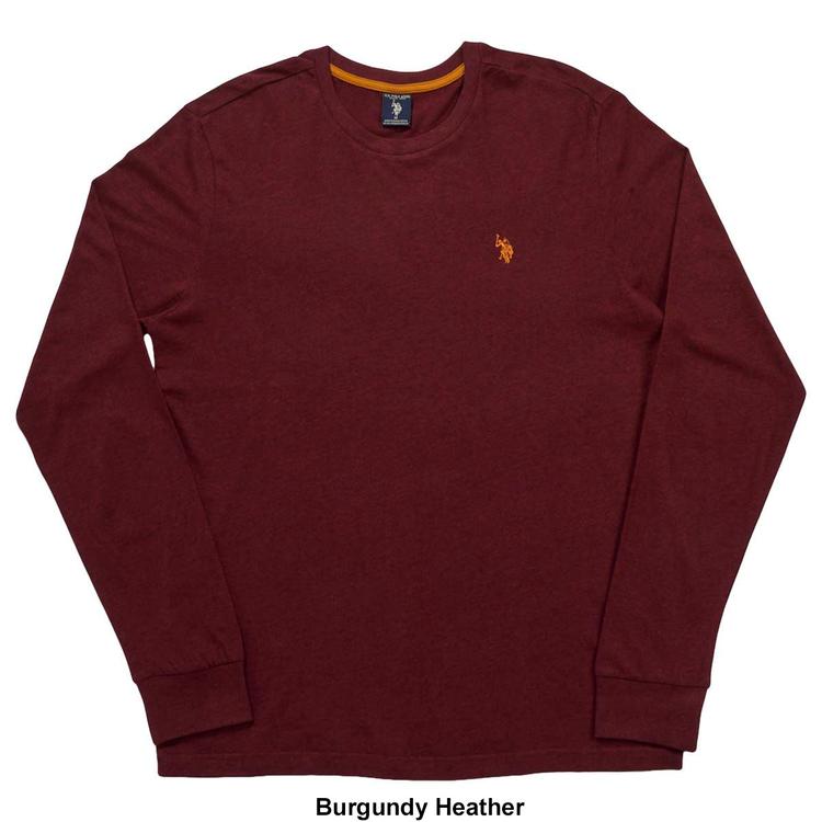 Mens U.S. Polo Assn.® Long Sleeve Crew Neck Tee