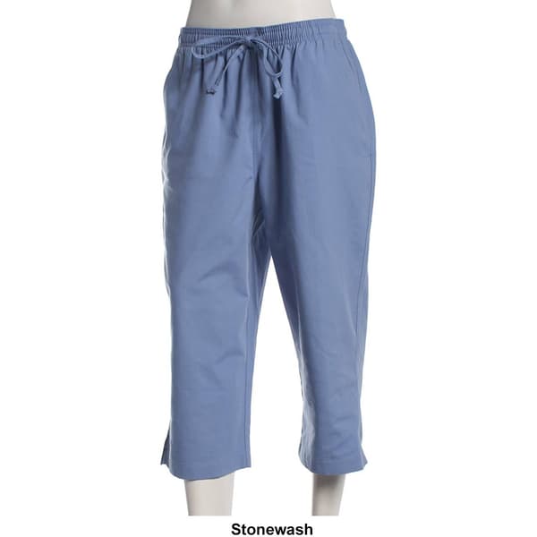 Petites Hasting &amp; Smith Drawcord Tie Pull-On Capris