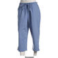 Petites Hasting &amp; Smith Drawcord Tie Pull-On Capris - image 4