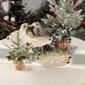 Northlight Round Snowflake Christmas Serving Trays - Set of 2 - image 3