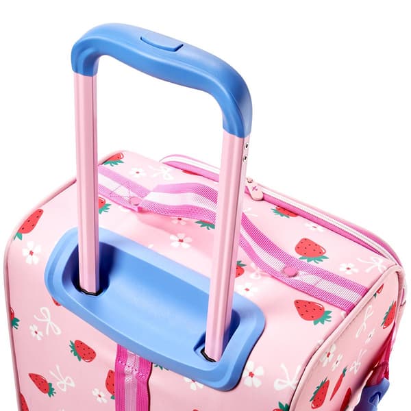 Bon Voyage Kids 21in. Soft Side Strawberry Spinner Luggage