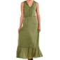 Womens Luxology Sleeveless V-Neck Gauze Maxi Dress - image 3