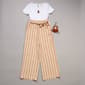 Girls (7-16) No Comment Short Sleeve Teddy Bear Paperbag Jumpsuit - image 2