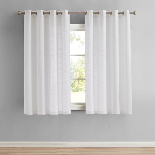 Remi Textured Sheer Grommet Panel Curtain