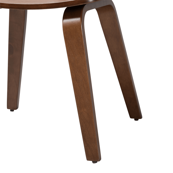 Baxton Studio Billie Wood Dining Chair Set - Set of 2