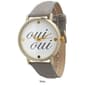 Womens Olivia Pratt Oui Oui Leather Strap Watch - 13445 - image 2