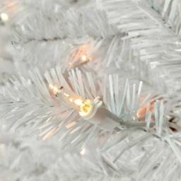 4.5ft Life Like White Mountain Pine Pre-Lit Christmas Tree