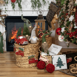 Northlight Buffalo Plaid Hanging Bird House Christmas Ornament