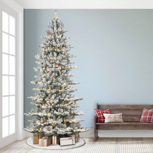 Puleo International 9ft. Pre-Lit Royal Majestic Christmas Tree