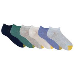 Womens Gold Toe 6Pk Diamond Txt Lnr 21.00