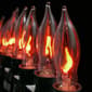Northlight Seasonal Flickering Amber Flame C7 Halloween Lights - image 2