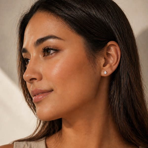 Nova Star™ Pear-Cut 1/2ctw. Lab Grown Diamond Stud Earrings
