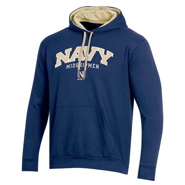 Mens Knights Apparel U. S. Naval Academy Fleece Hoodie - image 