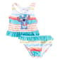 Toddler Girl Disney 2pc. Stitch Stripe Swim Set - image 1