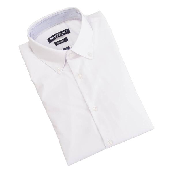 Mens Preswick & Moore Regular Fit Dress Shirt - White - image 