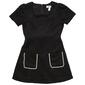 Girls &#40;7-16&#41; Speechless Knit Boucle Dress w/Pearl Pockets - image 1