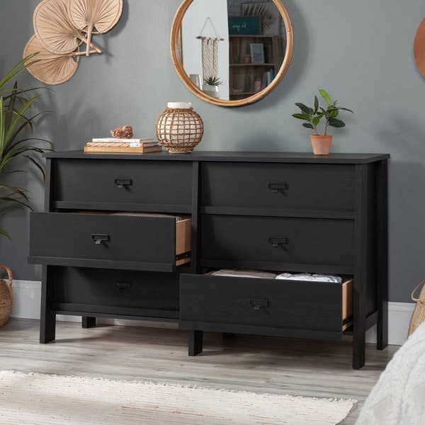 Sauder Trestle 6-Drawer Dresser