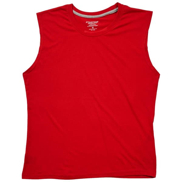 Mens Starting Point Solid Sleeveless Tee - image 