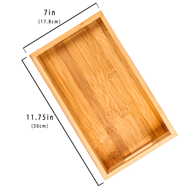 BergHOFF Bamboo 8pc. Serving Tray with Coasters Set