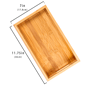 BergHOFF Bamboo 8pc. Serving Tray with Coasters Set - image 4
