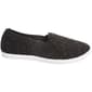 Womens Ashley Blue Lace Solid Canvas Slip On Flats - image 3