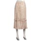 Womens Harlow & Rose Elastic Waist Tiered Ruffle Midi Skirt - image 2