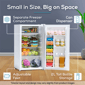 Igloo 3.2 cu. ft. Compact Single Door Refrigerator Freezer - image 3