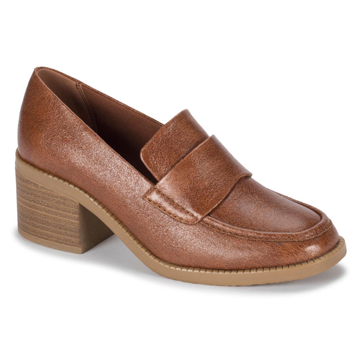 Womens BareTraps® Accord Block Heel Loafers
