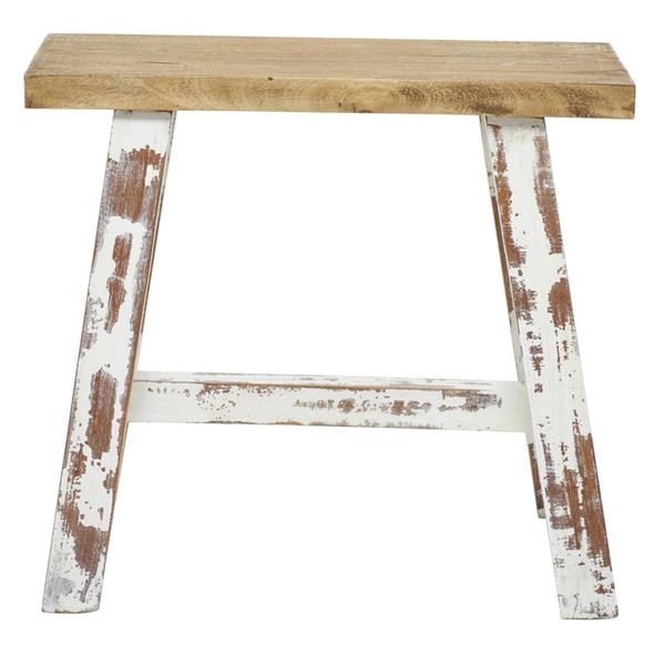 9th & Pike® Farmhouse Brown Wood Entryway Bench