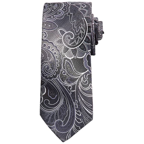 Mens Van Heusen(R) Textured Paisley Tie - image 