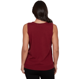 Womens Emaline Country Code Solid Pointelle Sweater Vest