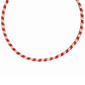 Green/Red & Silver Crystal Ball Necklace - image 4