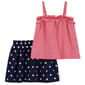 Toddler Girl Carters&#40;R&#41; Americana Tank Top & Skorts Set - image 1