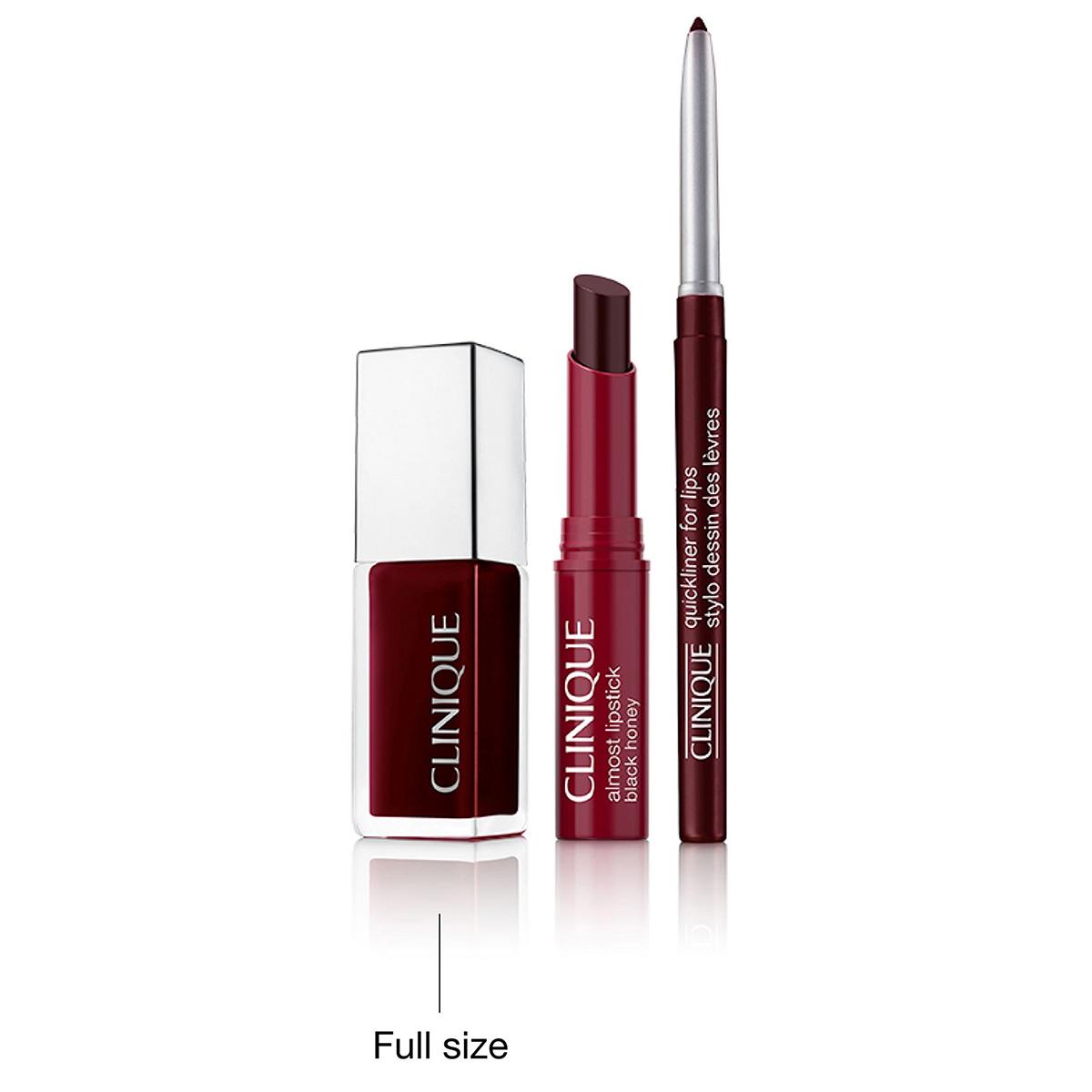 Clinique 3pc. Black Honey Lip & Cheek Makeup Gift Set - $55 Value