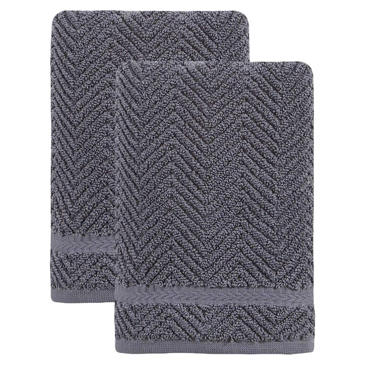 Ozan Premium Home Turkish Cotton Maui Luxury Hand Towels-Set of 2