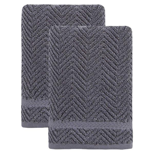 Ozan Premium Home Turkish Cotton Maui Luxury Hand Towels-Set of 2 - image 