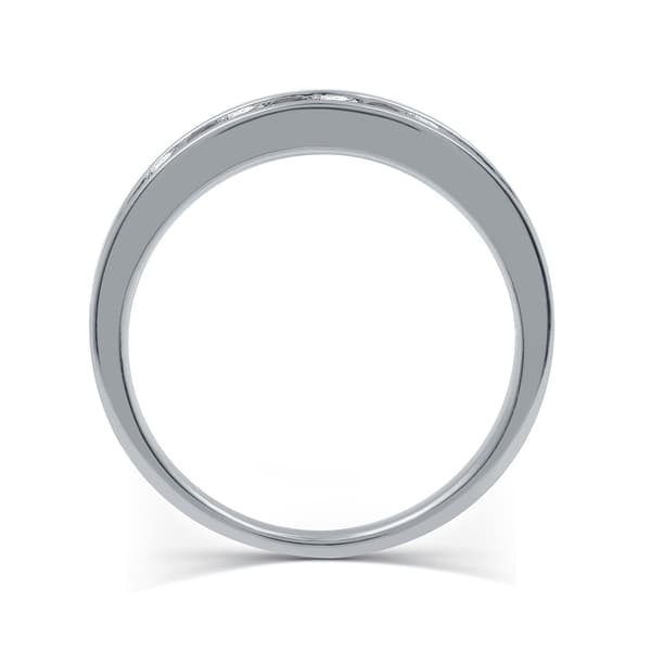 Nova Star® 1/3ctw. Lab Grown Diamond & Blue Sapphire Band Ring