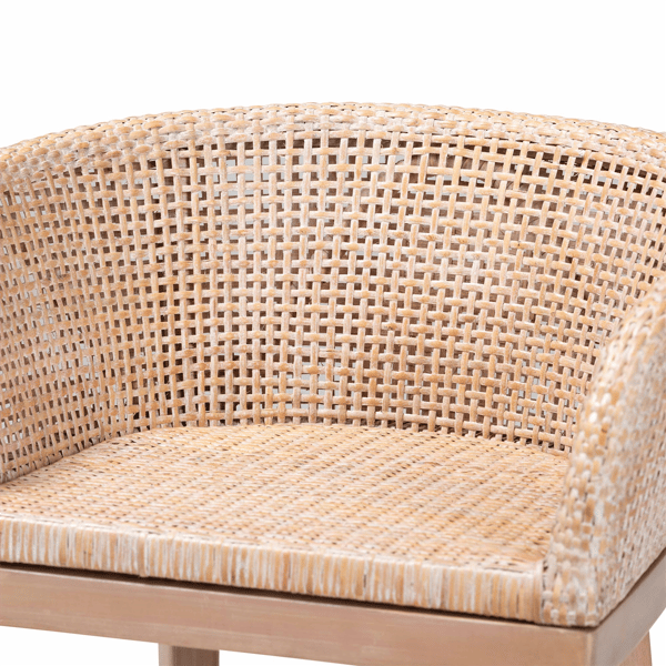 bali & pari Papua Modern Bohemian Counter Stool