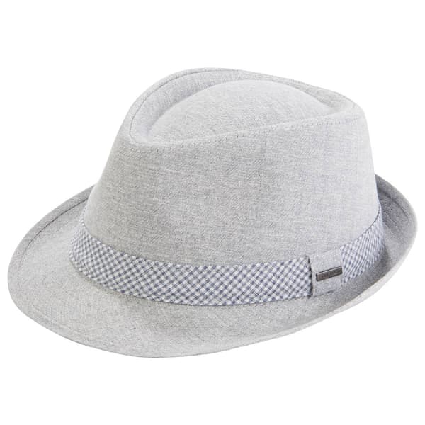 Mens DHC Gingham Trim Fedora - image 