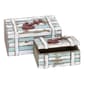 9th & Pike&#40;R&#41; Small Rectangular Nautical Boxes - Set of 2 - image 1