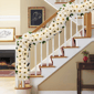 Puleo International 6ft. Pre-Lit White Poinsettia Garland - image 3