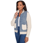 Petite Alfred Dunner Sunset Canyon Ribbed Quilted Jacket - image 3