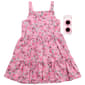 Girls (7-12) BTween® Floral Eyelet Dress with Sunglasses - image 2