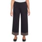 Petite Ruby Rd. New Neutrals Pull On Ribbed Slinky Pants - image 1