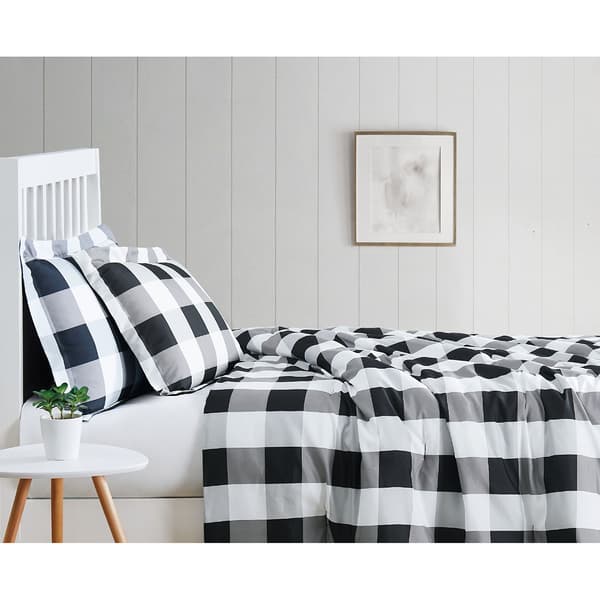 Truly Soft Everyday Buffalo Plaid Comforter Set