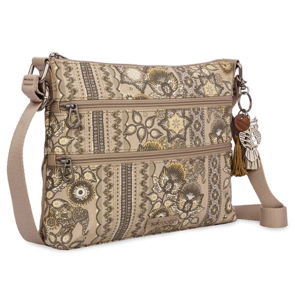 Sakroots Basic Crossbody - Sand Tapestry