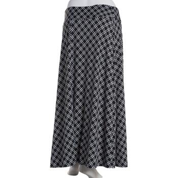 Petite NY Collection Pull on Tie Waist Checkered Skirt - Boscov's