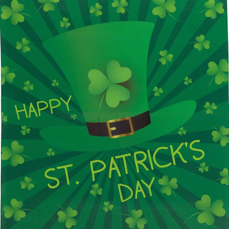 Northlight Seasonal Leprechaun Hat St. Patrick''s Day Garden Flag